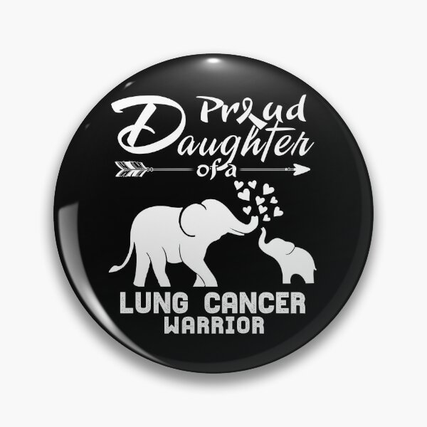 Item preview, Proud Daughter Of A Lung Cancer Warrior  designed and sold by Hatjar.