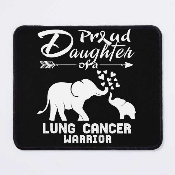 Item preview, Proud Daughter Of A Lung Cancer Warrior  designed and sold by Hatjar.