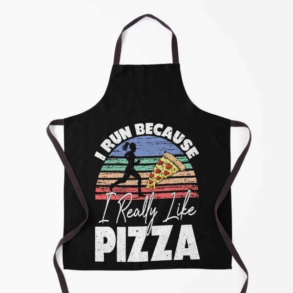 Item preview, I Run Because I Really Like Pizza Funny Runner T-Shirt designed and sold by Chambers-Avara.