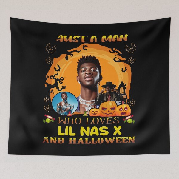 Item preview, Just A Man Who Loves Li.l Na.s X And Halloween designed and sold by CharlotteK10.