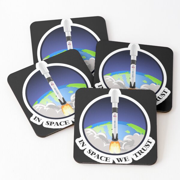 Item preview, SpaceX Falcon 9 In Space We Trust designed and sold by bowenfred38.