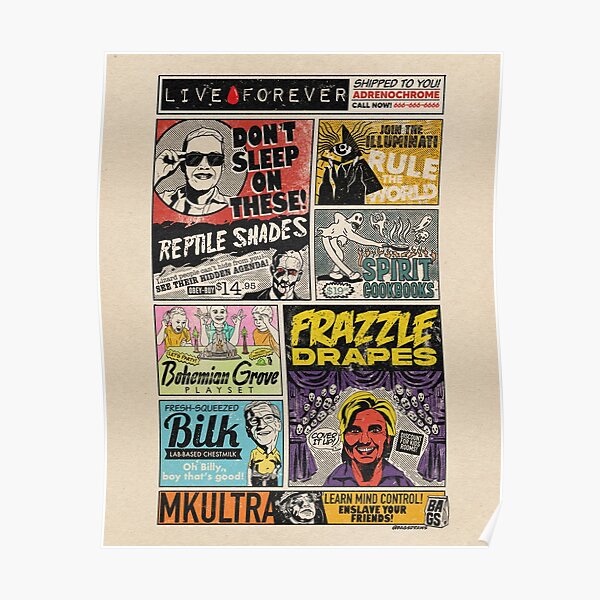 Bags + Paranoid American - Ad Page 1 Poster