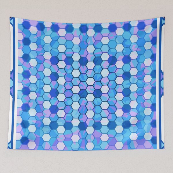 Item preview, Gem Hexes Azure designed and sold by zoemaxine.