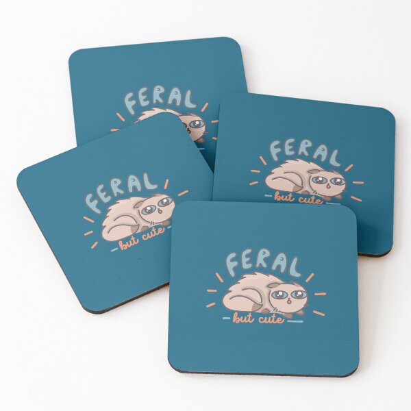 Item preview, Feral but Cute designed and sold by thesadsquatch.
