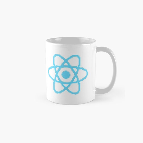 Item preview, Pixel React JS logo designed and sold by hipstuff.
