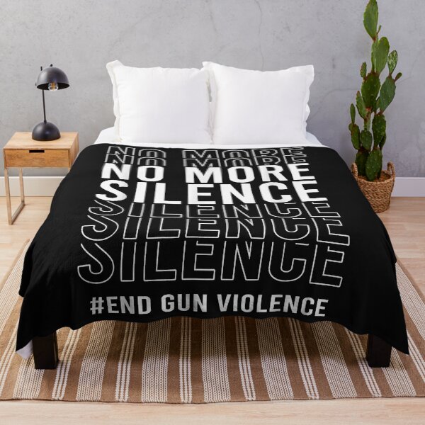 Item preview, No More Silence End Gun Violence Enough Wear Orange day designed and sold by TristanPierre.