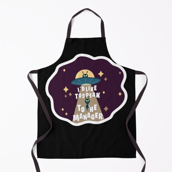 Item preview, UFO Asks for a Manager designed and sold by bowenfred38.