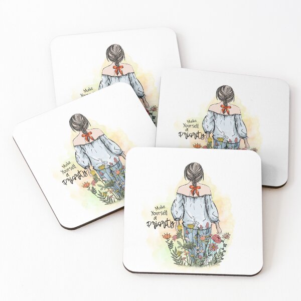 Item preview, Make yourself a priority.  designed and sold by Beautiful  Habits.