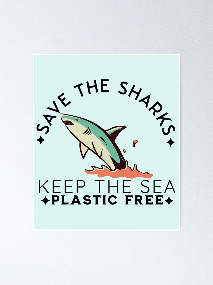 Window Stickies Sharks - Make Believe Ideas US