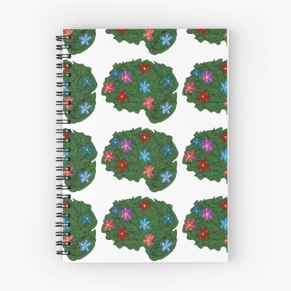 Item preview, Flowers Floral Brain Psych Psychology Psychiatry Neuroscience Neuroanatomy Physiology Art  designed and sold by hopecope.