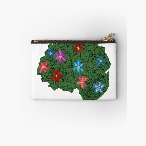 Item preview, Flowers Floral Brain Psych Psychology Psychiatry Neuroscience Neuroanatomy Physiology Art  designed and sold by hopecope.