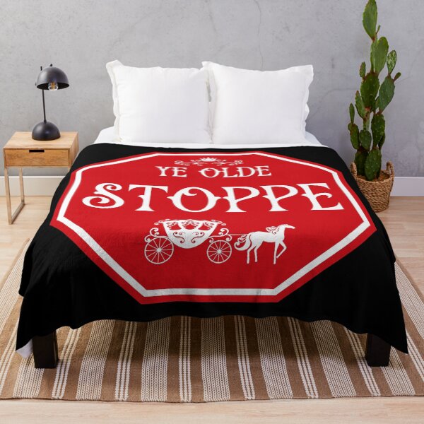 Item preview, Ye Olde Stoppe Sign designed and sold by Clusterfudge.