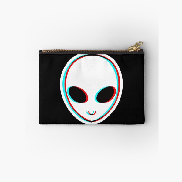 Item preview, Alien Head in 3D Anaglyph Style designed and sold by bowenfred38.