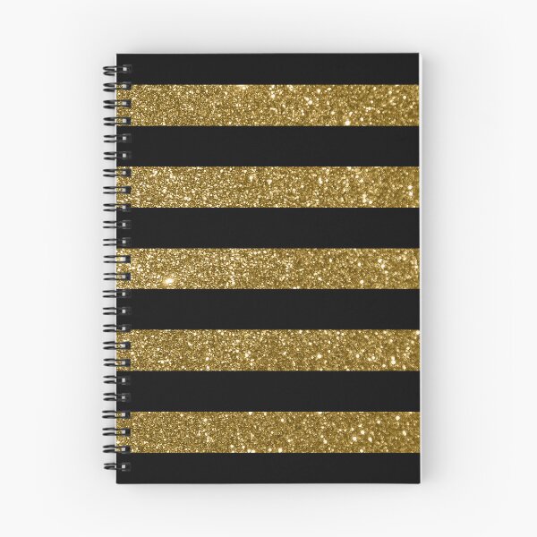 Item preview, Print ONLY - Black and Golden Vintage Large Stripes designed and sold by Gerson Ramos.
