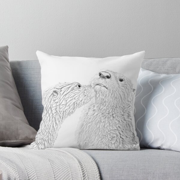 Item preview, Cute Kissin Otters designed and sold by ashleynicoleart.