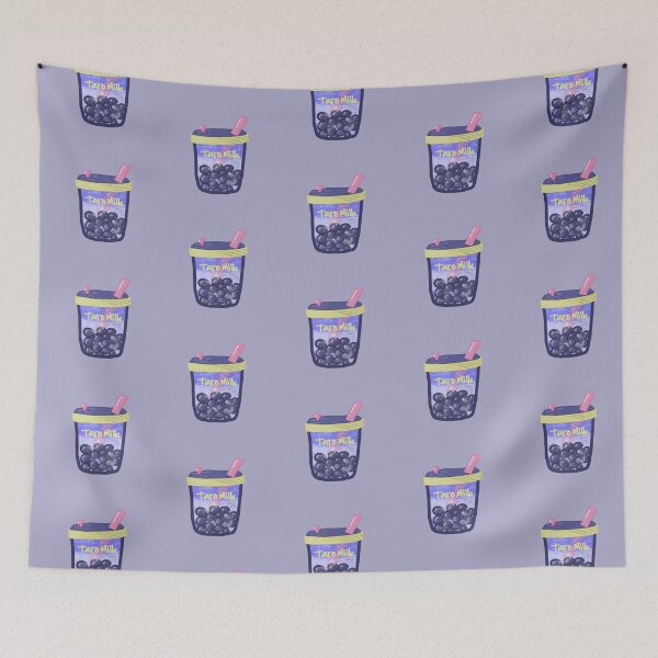 Item preview, Taro milk tea with Boba designed and sold by merchloh128.