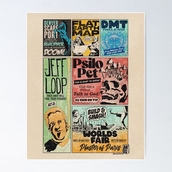 Bags + Paranoid American - Ad Page 3 Poster