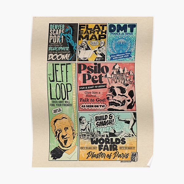 Bags + Paranoid American - Ad Page 3 Poster