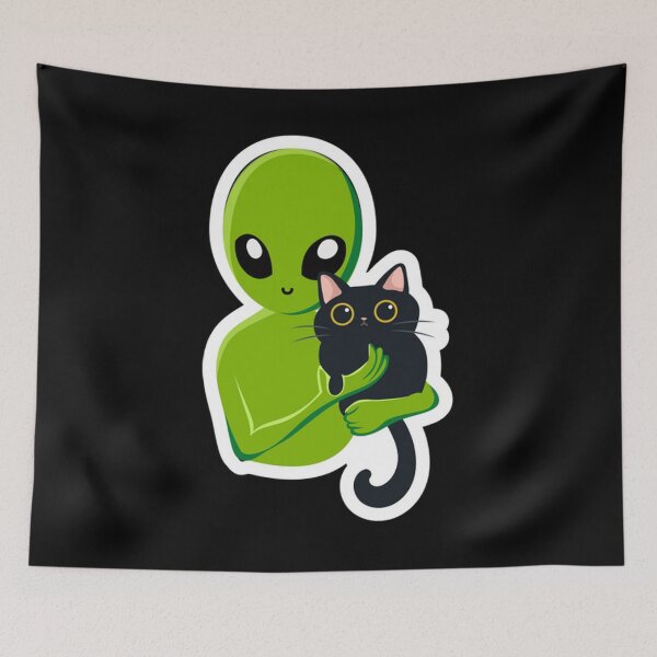 Item preview, alien cat  designed and sold by bowenfred38.