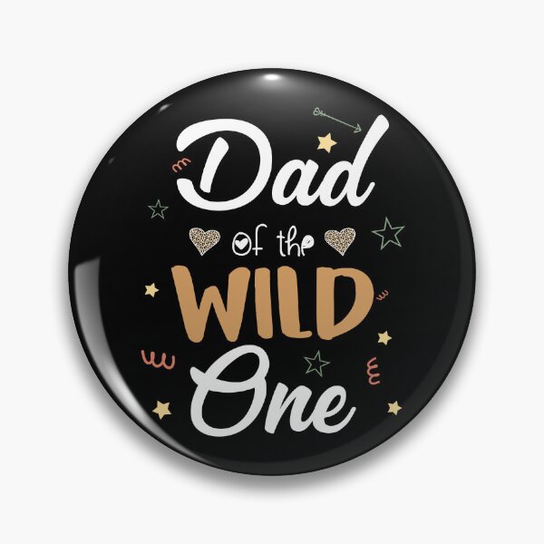 Item preview, Dad Of The Wild One 1st Birthday Leopard Heart designed and sold by designbychow.