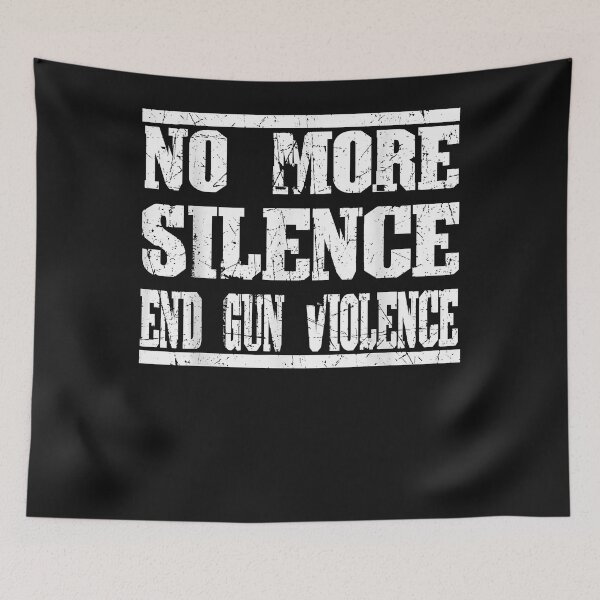 Item preview, Wear Orange Anti Gun No More Silence End Gun Violence (2) designed and sold by TristanPierre.