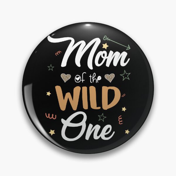 Item preview, Mom Of The Wild One 1st Birthday Leopard Heart designed and sold by designbychow.
