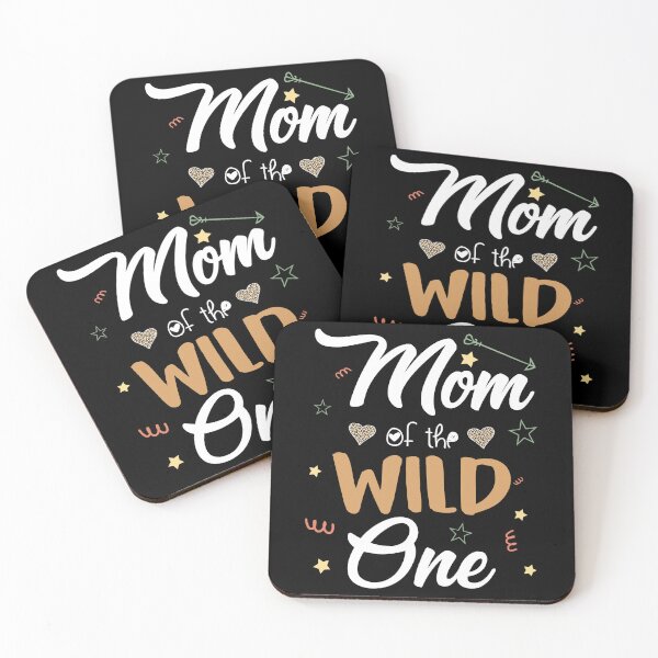 Item preview, Mom Of The Wild One 1st Birthday Leopard Heart designed and sold by designbychow.
