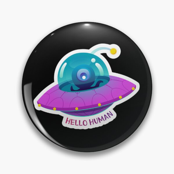 Item preview, alien ufo hello human  designed and sold by bowenfred38.