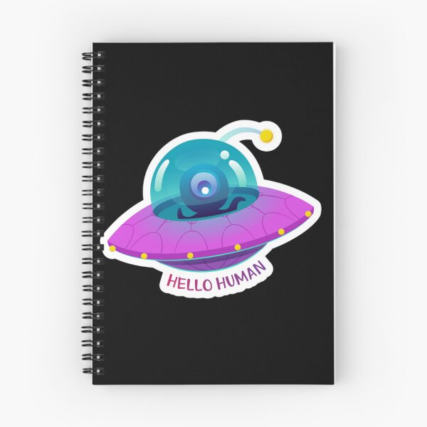 Item preview, alien ufo hello human  designed and sold by bowenfred38.