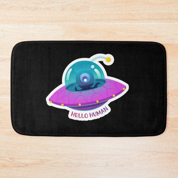 Item preview, alien ufo hello human  designed and sold by bowenfred38.
