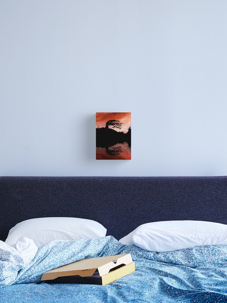 Thumbnail 1 of 3, Canvas Print, Fire Tree designed and sold by Ron C. Moss.
