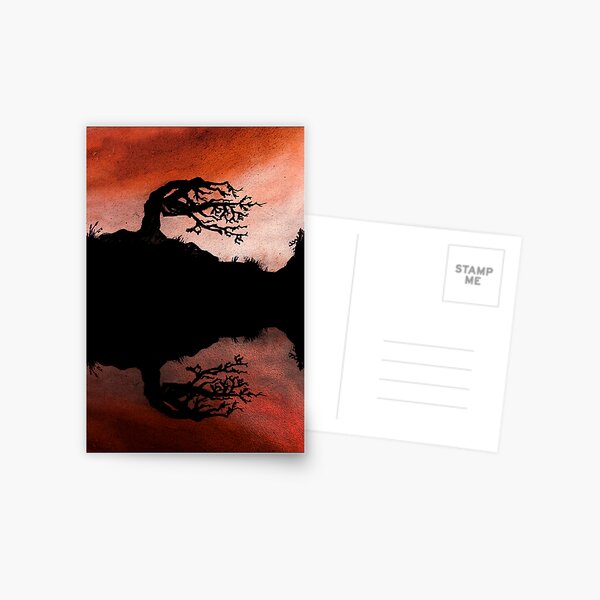 Fire Tree Postcard
