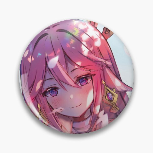 Item preview, Yae Miko Genshin Impact Portrait Art designed and sold by Joyaie.