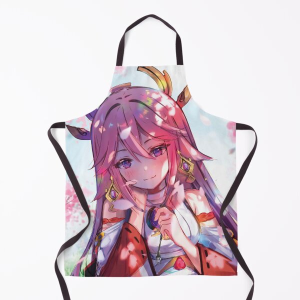 Item preview, Yae Miko Genshin Impact Portrait Art designed and sold by Joyaie.