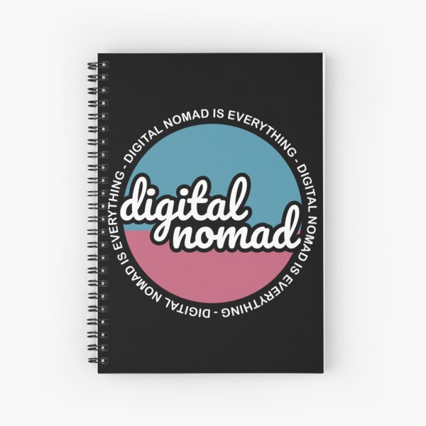Aperçu de l'œuvre Digital Nomad is Everything, Cute Design For Digital Nomad workers créée et vendue par tee-sh.