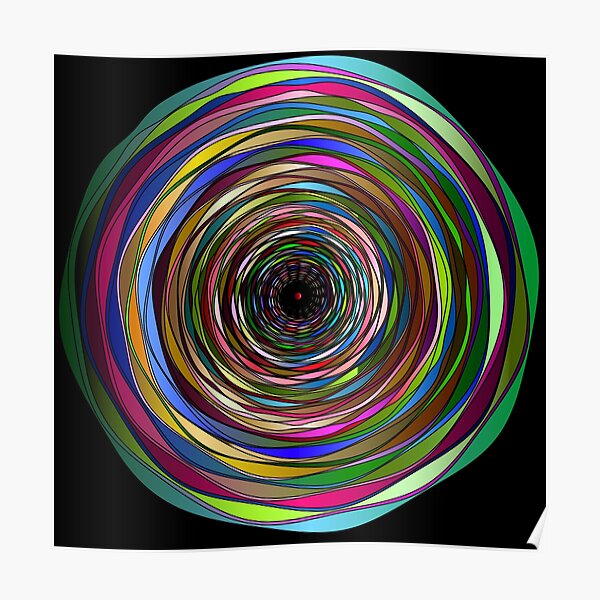 "Colorful mandala color art" Poster for Sale by artdragongift Redbubble
