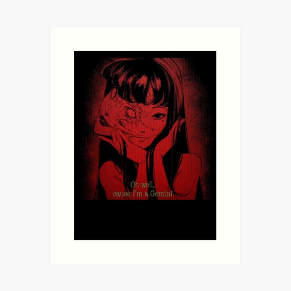 Edgy Anime Art Prints For Sale Redbubble