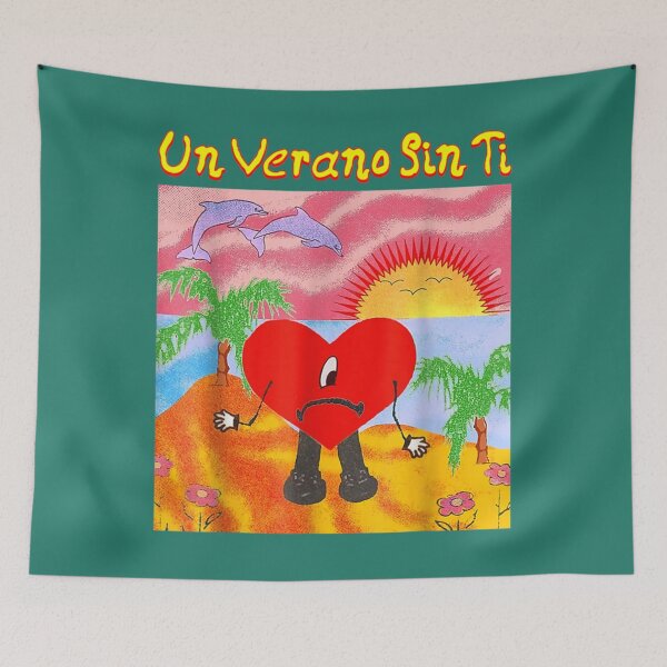 Item preview, B Bunny Shirt Un Verano Sin Ti Latino Beach Lovers Summer   designed and sold by Tashashino.