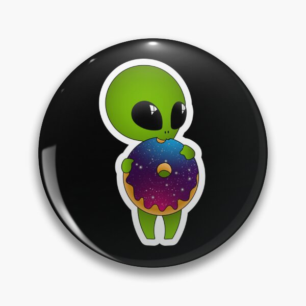Artikelvorschau, cute alien donut entworfen und verkauft von bowenfred38.