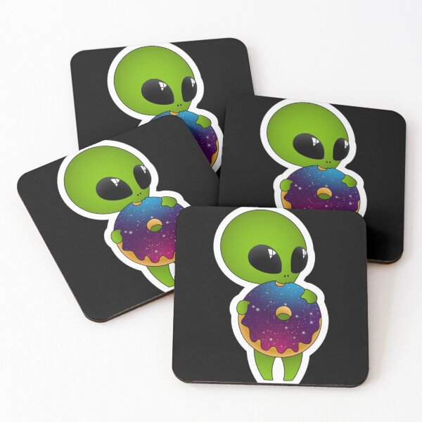 Item preview, cute alien donut designed and sold by bowenfred38.