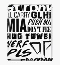 League of Legends Words iPad Case/Skin