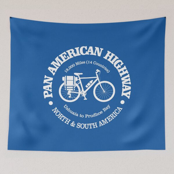 Item preview, Pan American Highway (cycling) designed and sold by curranmorgan.
