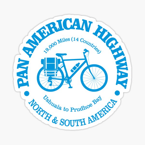 Item preview, Pan American Highway (cycling) designed and sold by curranmorgan.