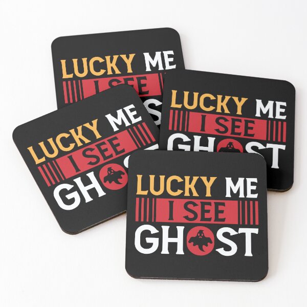Item preview, Lucky Me I See Ghost Mental Awareness designed and sold by mvernondesigns.