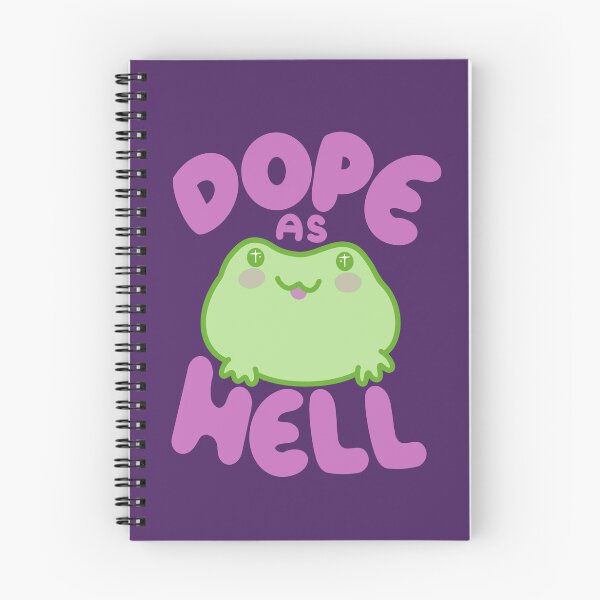 Item preview, Frogs Are Dope as Hell designed and sold by thesadsquatch.