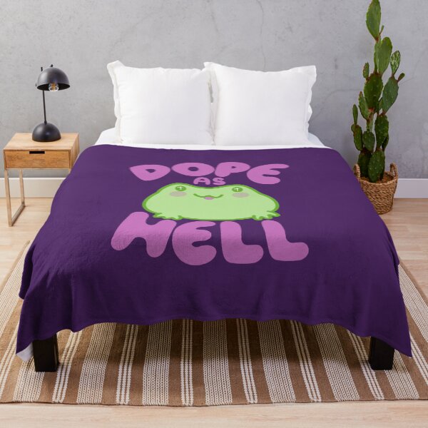 Item preview, Frogs Are Dope as Hell designed and sold by thesadsquatch.