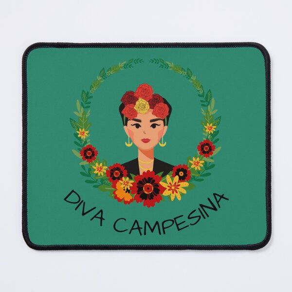 Item preview, Diva Campesina Shirt New Cute, Lovely and Colorful Design 2022 Shirt Latin Women, Red and Yellow Flo designed and sold by Tashashino.