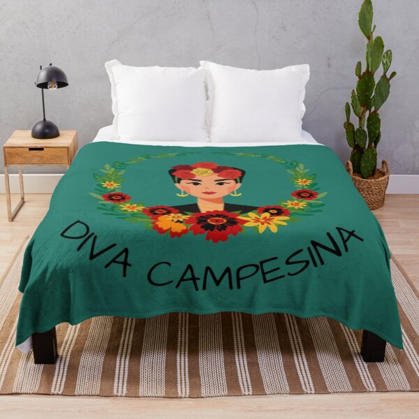 Item preview, Diva Campesina Shirt New Cute, Lovely and Colorful Design 2022 Shirt Latin Women, Red and Yellow Flo designed and sold by Tashashino.