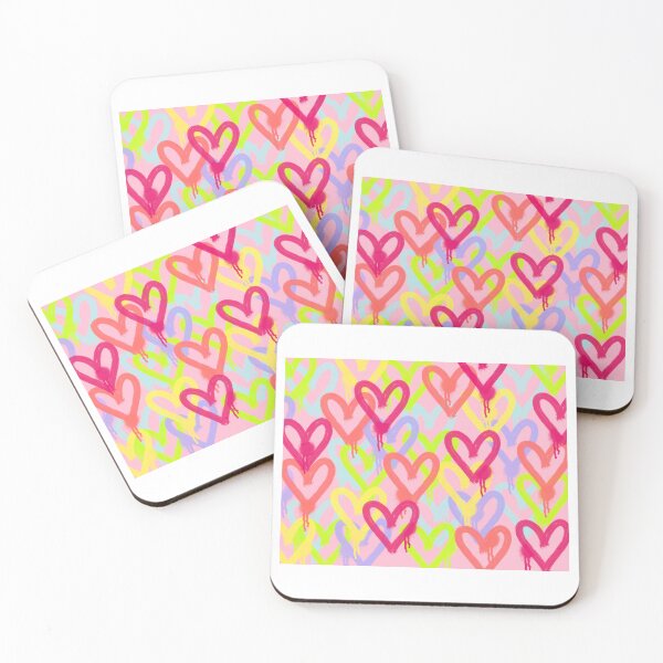 Item preview, drippy heart abstract  designed and sold by mollsdesignss.