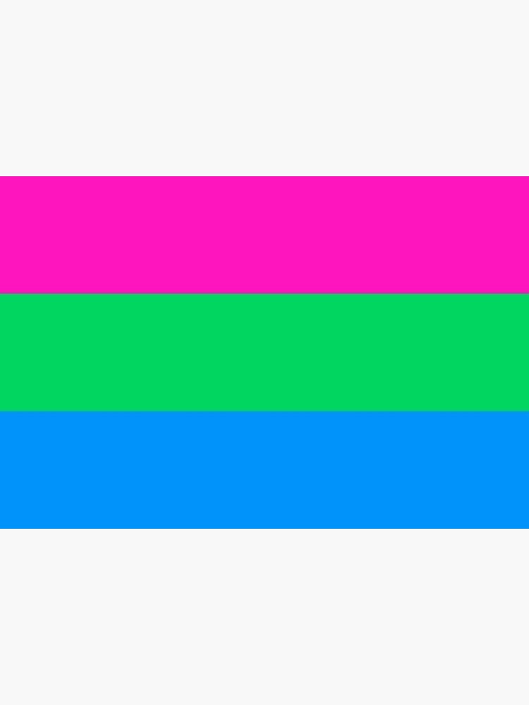 Polysexual Pride Flag Sticker For Sale By Jgventures Redbubble